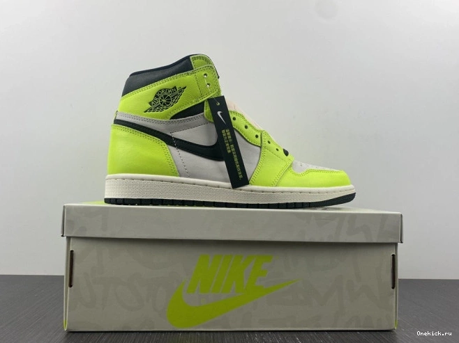 One Kick Air Jordan OG High 555088-702 1 Volt 0723